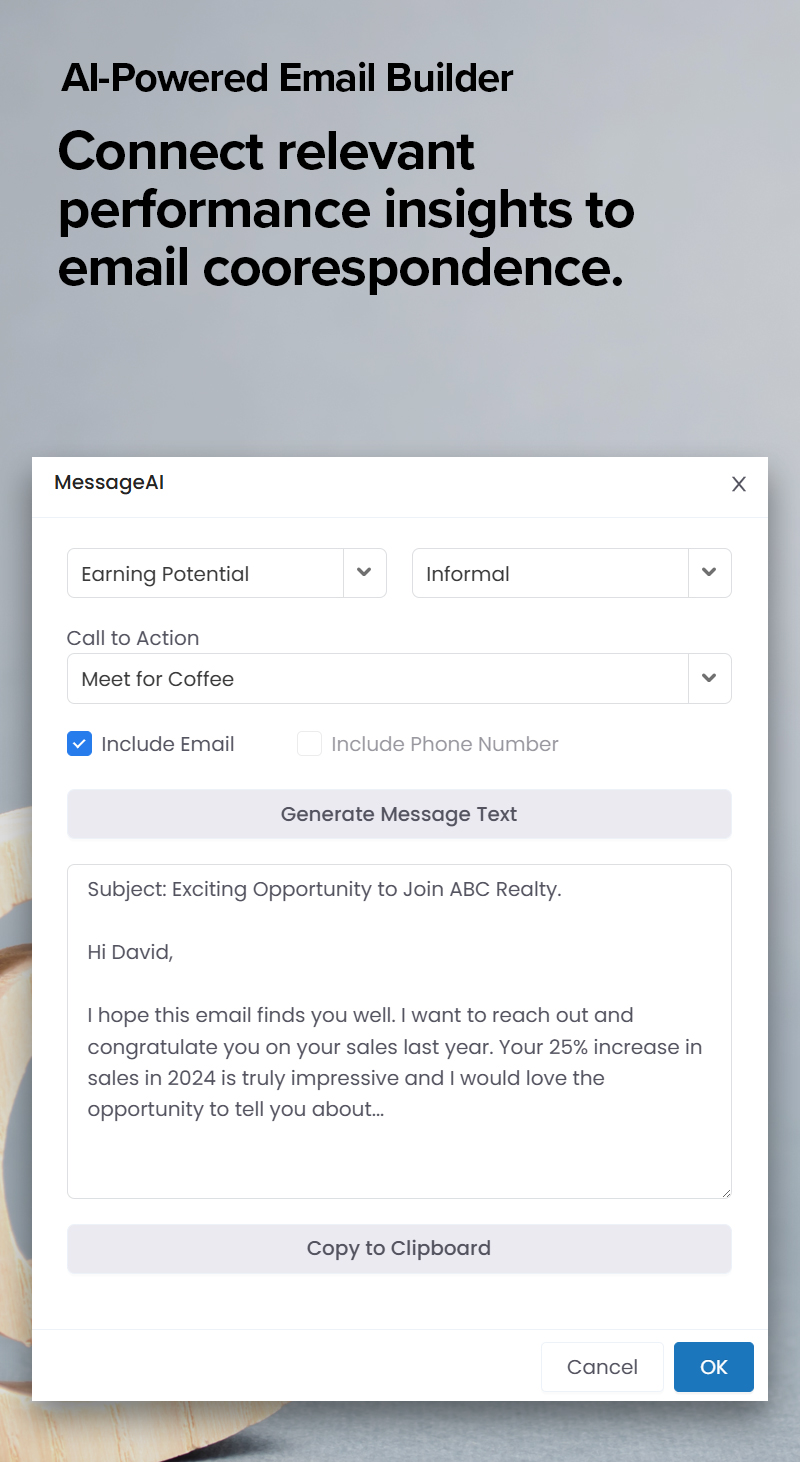 Agent Recruiting Email
