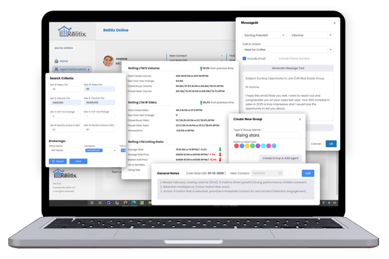 Relitix XPress - Real Estate Agent Metrics & Recruiting Starter Kit