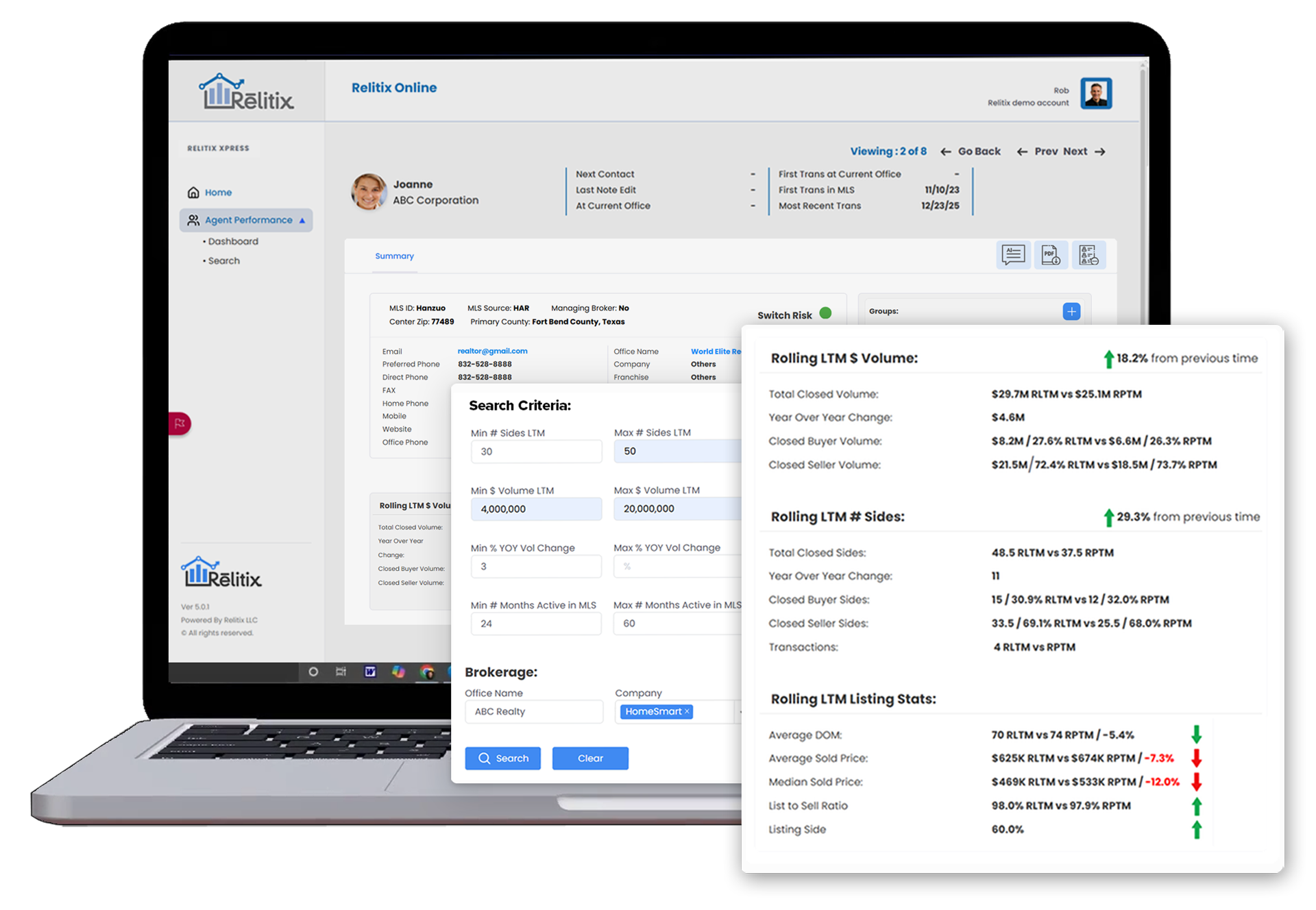 Relitix XPress - Real Estate Agent Metrics & Recruiting Starter Kit
