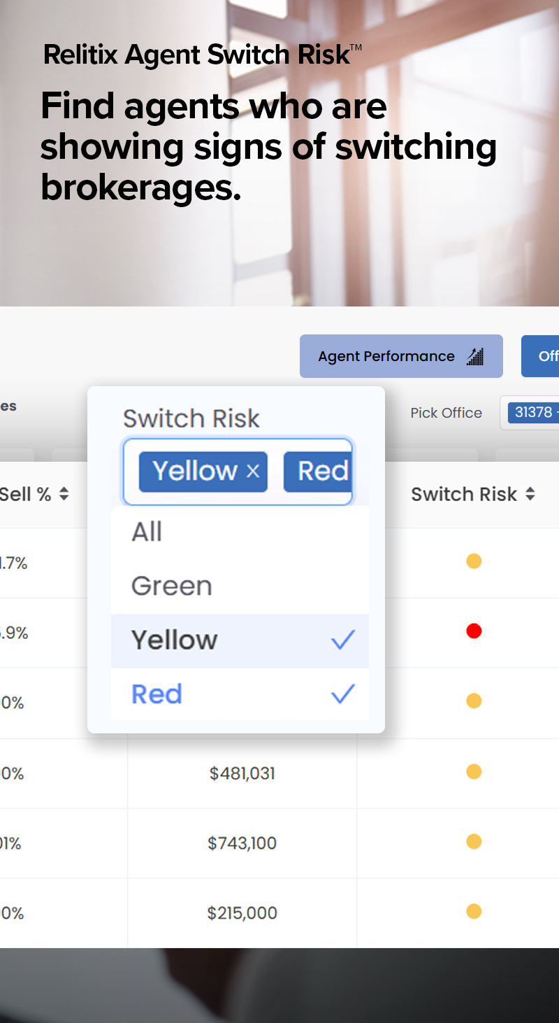 Relitix Agent Switch Risk Mini Banner